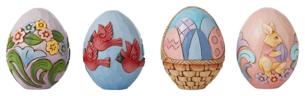 Jim Shore Easter Cheer Found Hear Polyresin 17Th Annual Basket Eggs 6008810