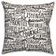 Wisdom Words 18"x18" Spun Poly Pillow