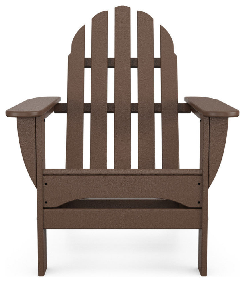 Polywood Classic Adirondack Chair, Mahogany