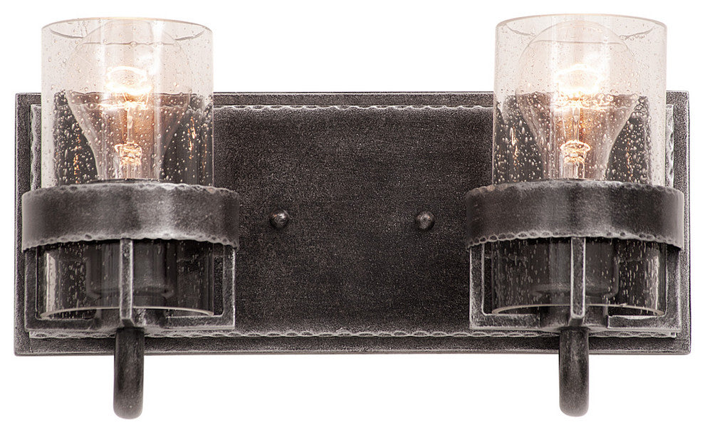 Bexley 12x7" 2-Light Transitional Wall-Light by Kalco
