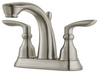 Avalon 2-Handle 4 Centerset Bathroom Faucet, Brushed Nickel