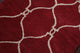 Hand-Tufted Agra Indian Oushak Oriental Wool Area Rug, Trellis, Runner 8'