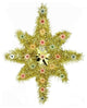 21" Oversized Gold Star of Bethlehem Christmas Tree Topper