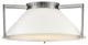 Hinkley Calla Large Flush Mount, Antique Nickel