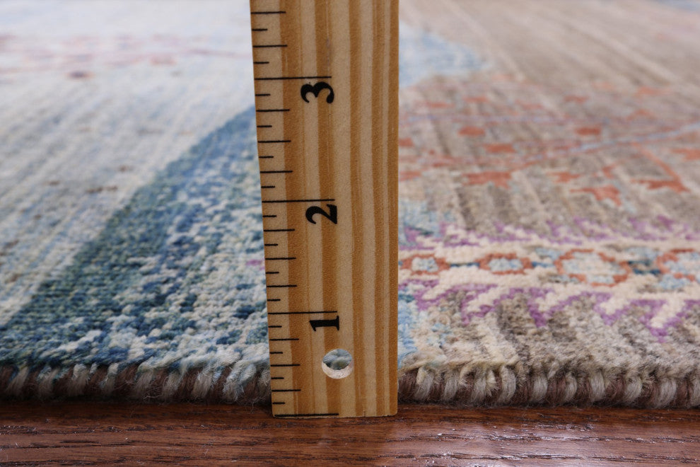 2' 9" X 9' 8" Persian Gabbeh Tribal Wool Runner Rug Q8112