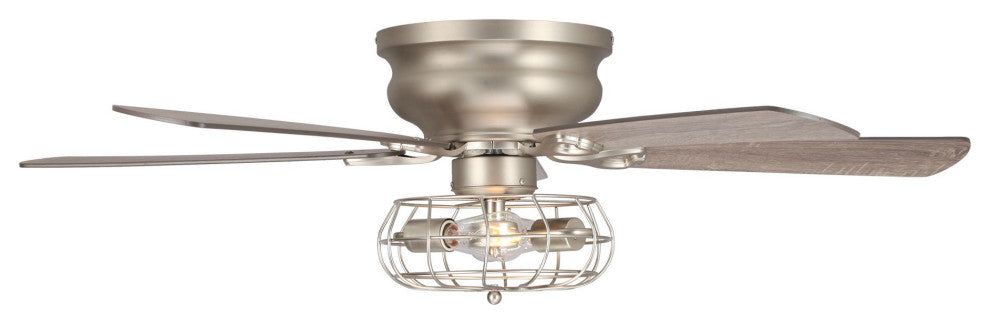 48 in Flush Mounted Modern Ceiling Fan with Remote Control