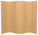 6' Tall Bamboo Wave Screen, Honey