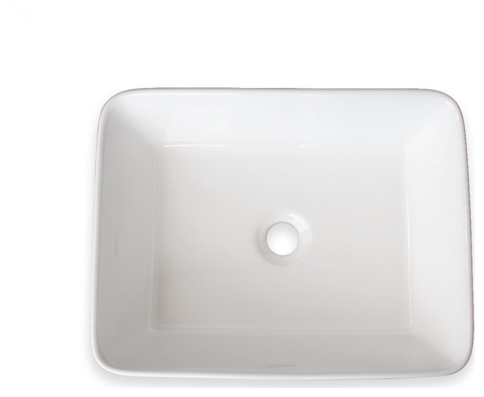 Wells Sinkware 1714 Ceramic Lavatory White