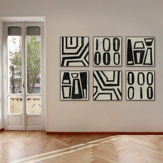 Symbols Hexaptych, 96x64