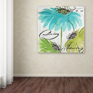 Color Bakery 'Daisy Morning II' Canvas Art, 14"x14"