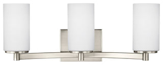 Generation Lighting Lighting 3-Light Wall/Bath, Brushed Nickel