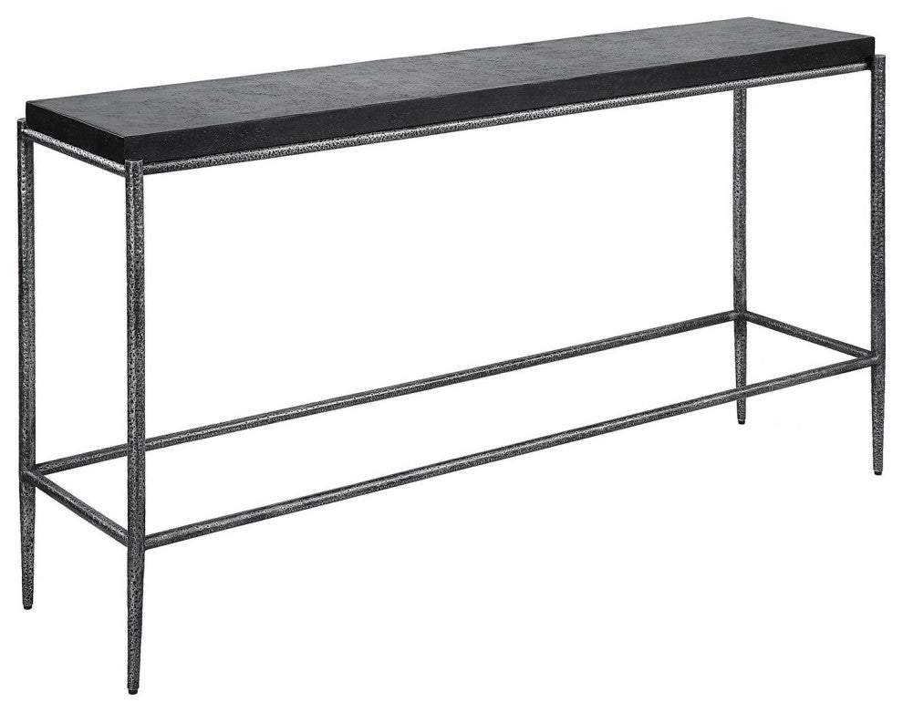 Uttermost - 22969 - Console Table - Crescendo - Dark Silver