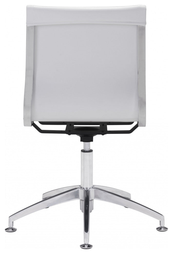 White Ergonomic Conference Room Office Chair