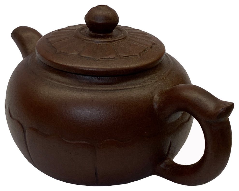 Chinese Handmade Yixing Zisha Clay Teapot With Artistic Accent, Hws2241