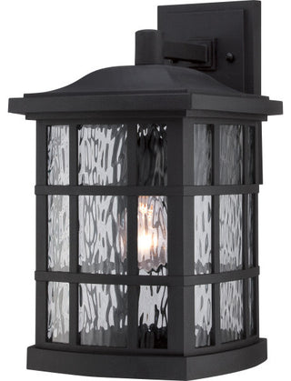 Stonington 1-Light Outdoor Lantern, Mystic Black