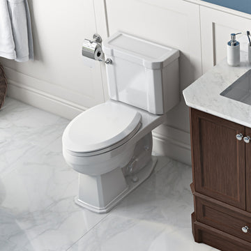 St. Thomas by Icera Richmond 2P Elongated Toilet, White