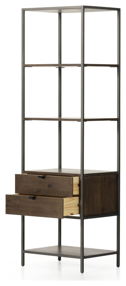 Trey Bookshelf-Auburn Poplar