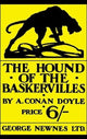 The Hound of the Baskervilles #4 (Book Cover)- Gallery Wrapped Canvas Art