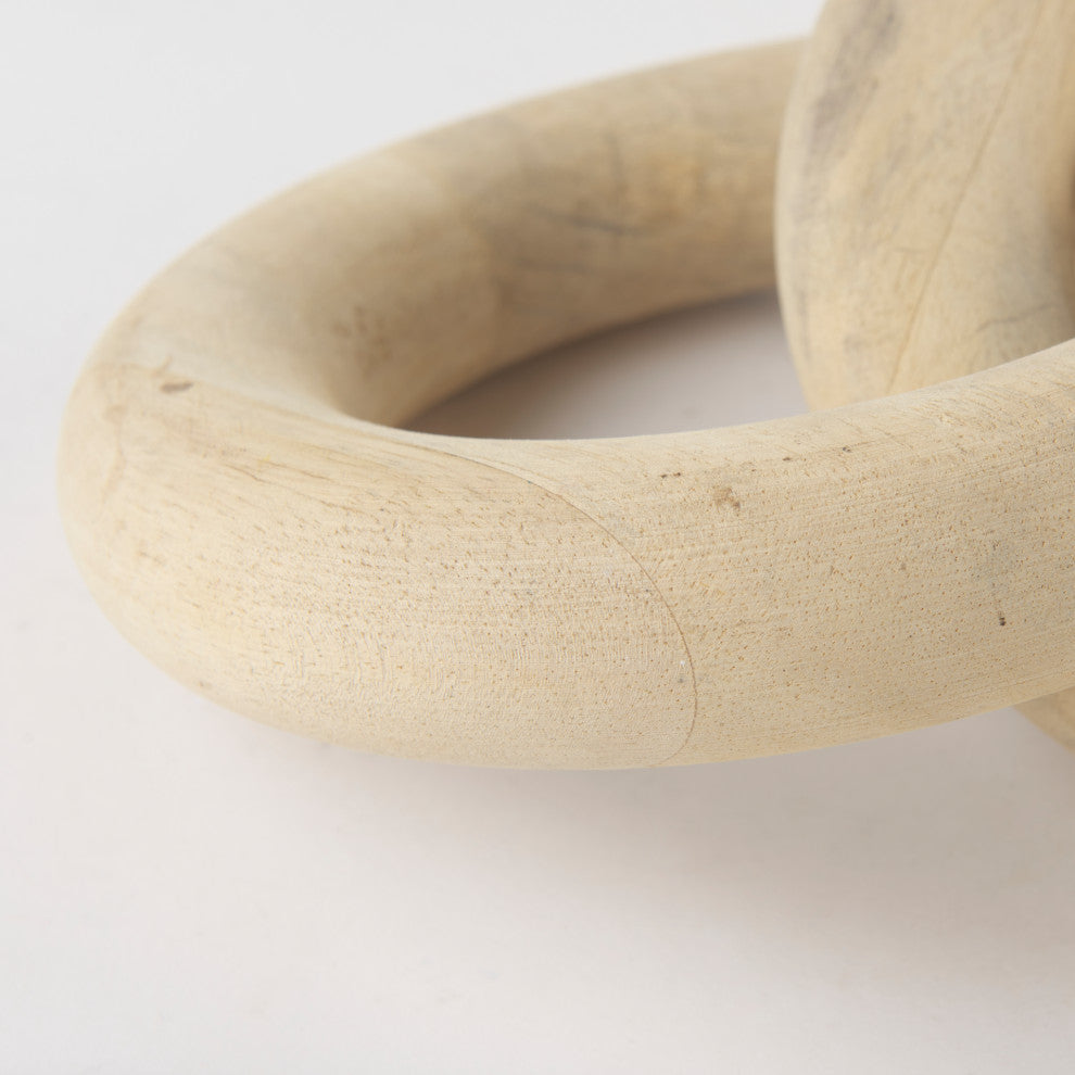 Alize Solid Wood Chain Link Decorative Object