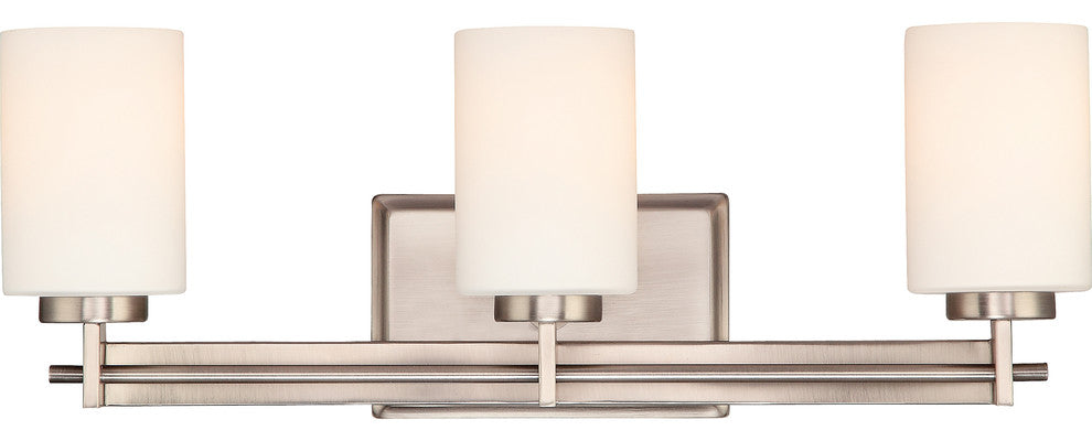Quoizel TY8603AN Three Light Bath Fixture Taylor Antique Nickel