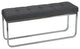 Nola Narrow Bench, Gray Linen Fabric