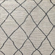 Ahgly Company Indoor Square Mid-Century Modern Area Rugs, 7' Square