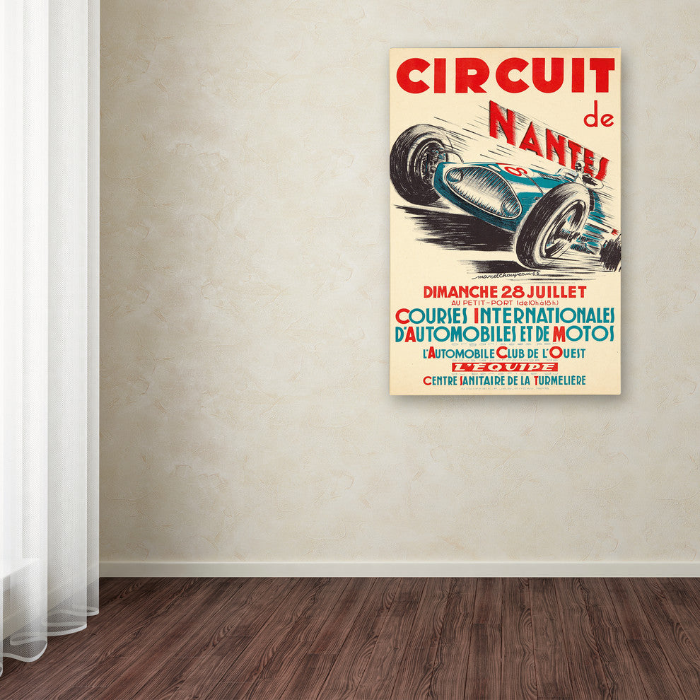 Lantern Press 'Car 14' Canvas Art, 16" x 24"