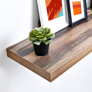 11.81" Depth Grande Floating Wall Shelves, Retor, 23.62"