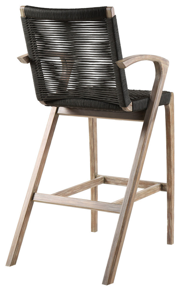 Nabila Outdoor Stool, Light Eucalyptus, Counter Height, Counter Height
