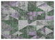 Machine Washable Indoor/Outdoor Chantille ACN1888 Emerald 1'8" x 2'6" Rug