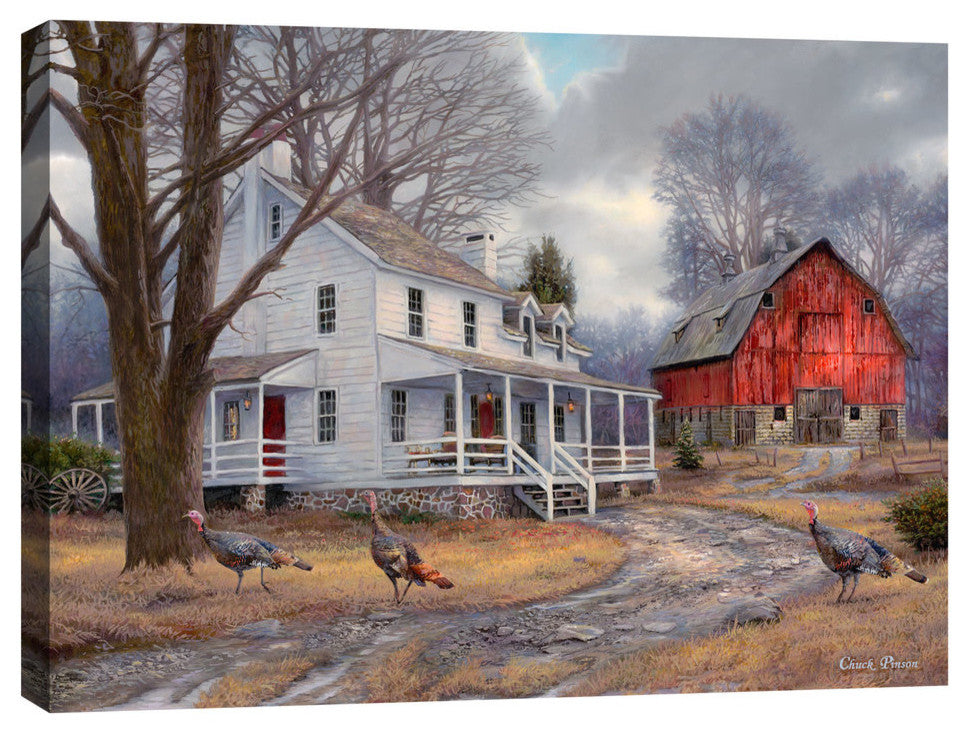Cortesi Home "The Way It Used To Be" by Chuck Pinson, Giclee Canvas, 12"x16"