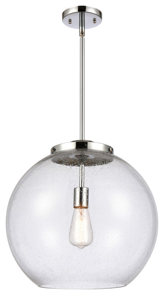 Athens Pendant, Polished Chrome, Seedy, Seedy