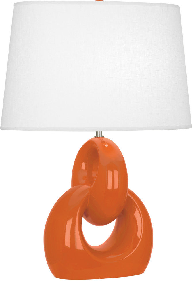 Robert Abbey RA-PM981 1-Light Table Lamp, Fusion