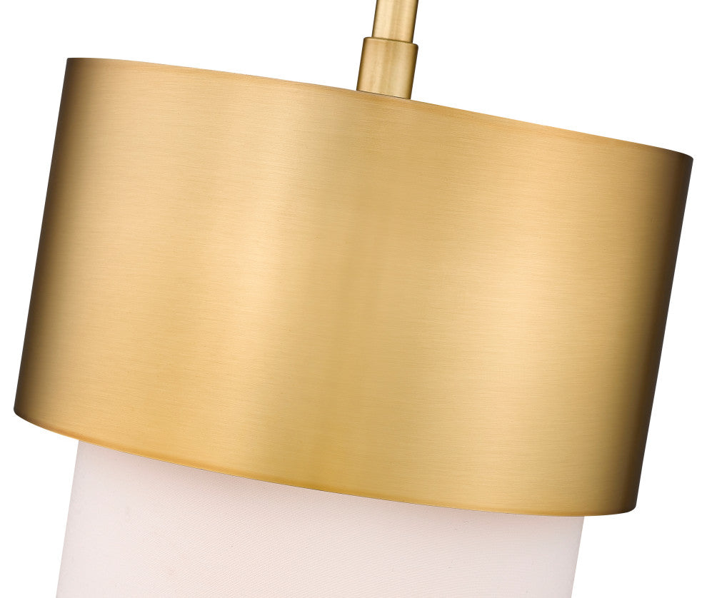 Z-LITE 1-Light Pendant, Modern Gold