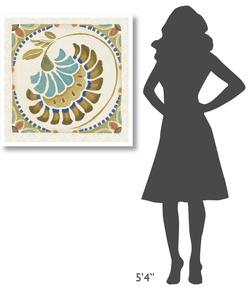 "Love Tales XV" Digital Paper Print by Daphne Brissonnet, 32"x32"