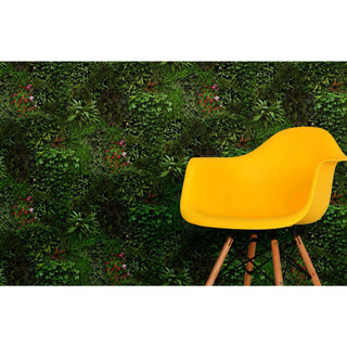 Wildflower Shadows Peel And Stick Wallpaper, Green/Black