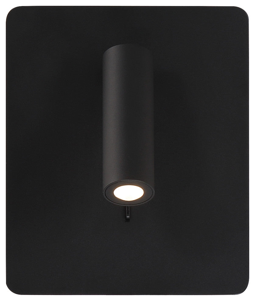 Villa LED Reading Light, Matte Black