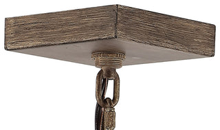 Magnolia 8.13" Adjustable Iron LED Pendant, Brown