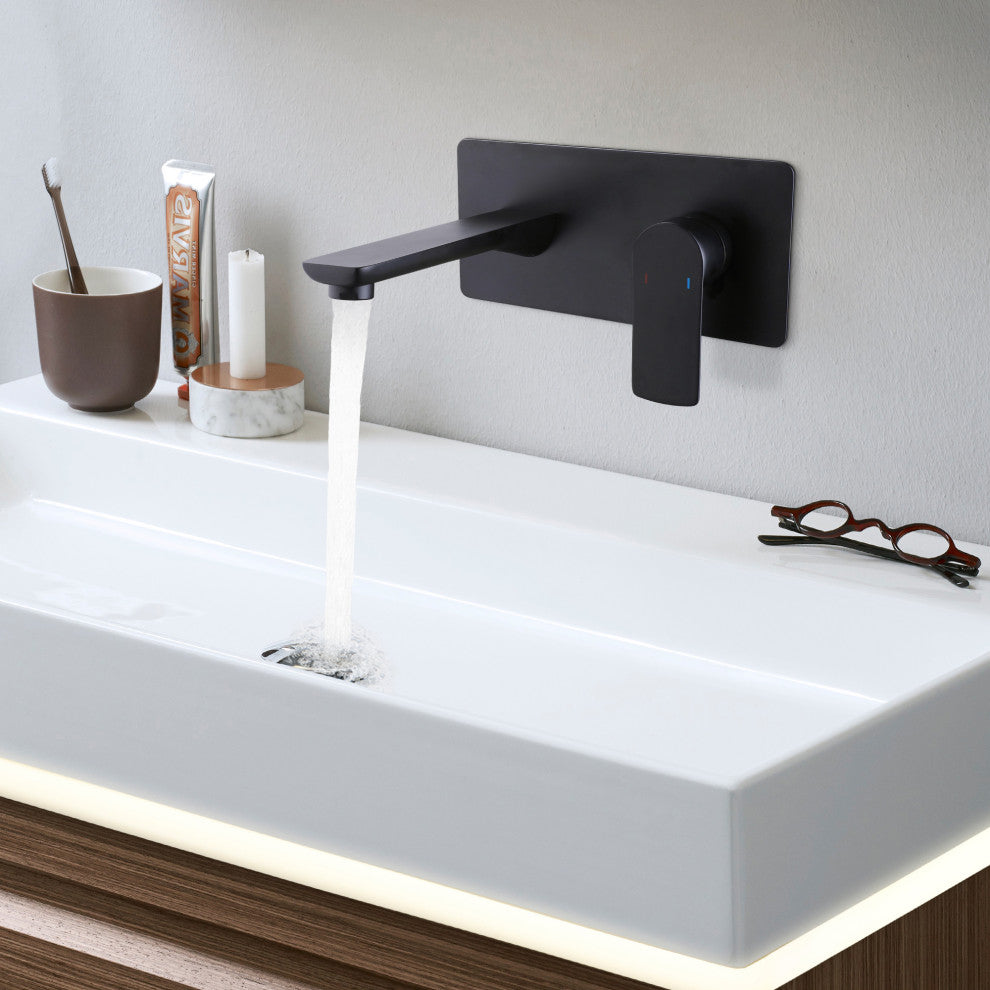 Single Handle Wall Mount Bathroom Faucet