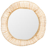 Safavieh Alia 24" Mirror, Natural