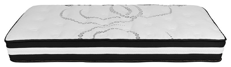 10" CertiPUR, US Certified Hybrid Pocket Spring Mattress, Mattress, a Box, Twin