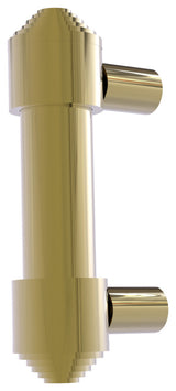 3" Cabinet Pull, Unlacquered Brass