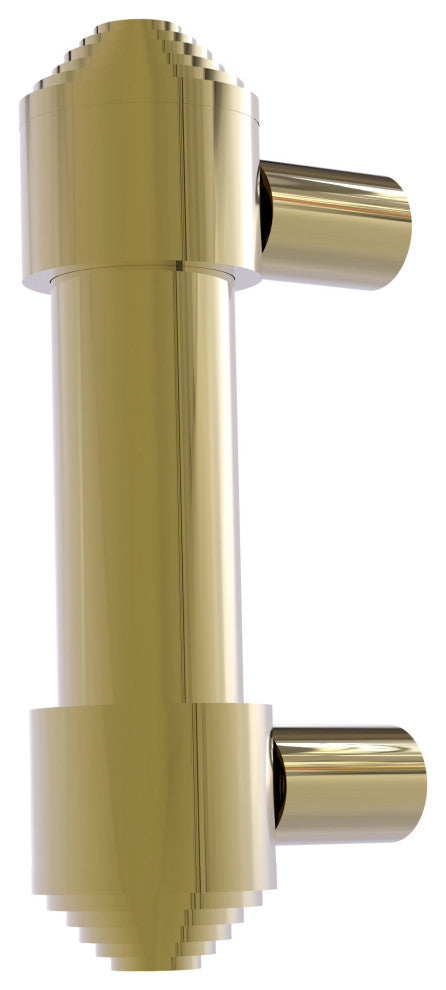 3" Cabinet Pull, Unlacquered Brass