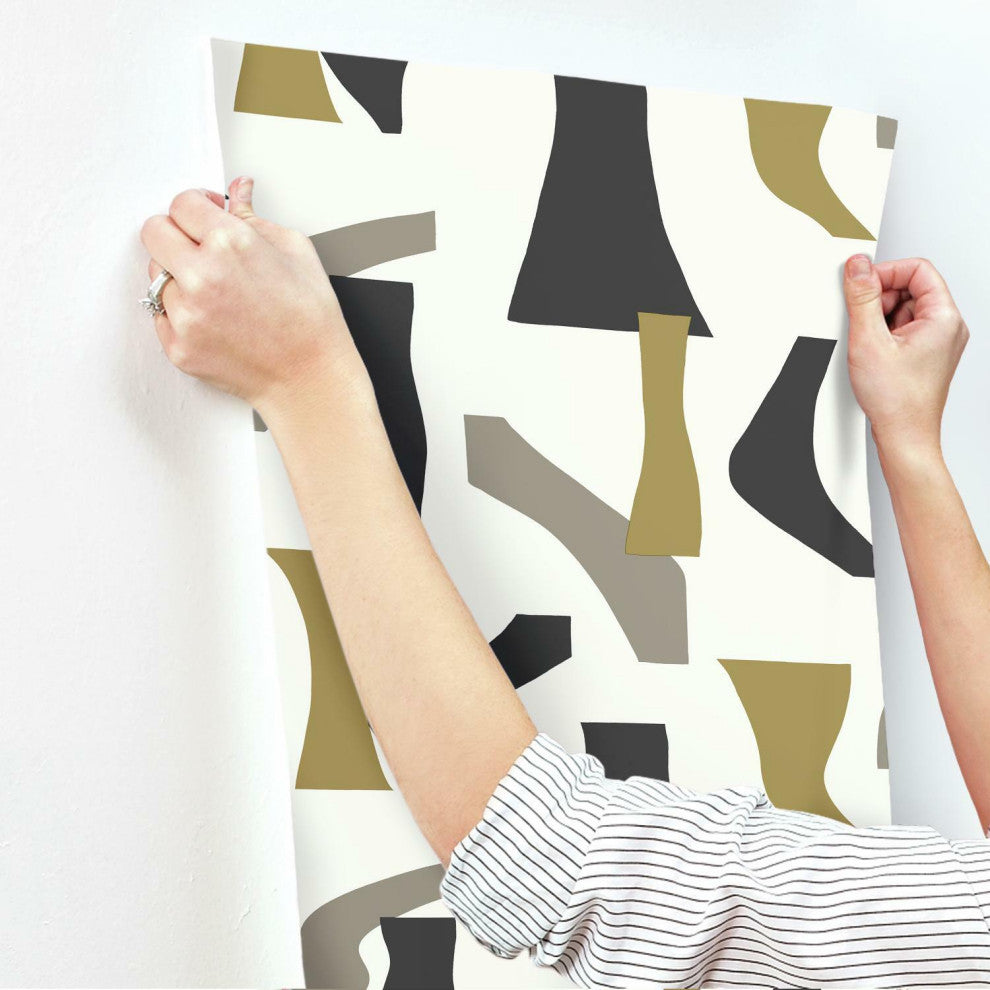 Modernist Peel and Stick Wallpaper
