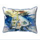 Three Row Boats Large Indoor/Outdoor Pillow 16x20