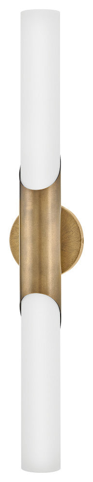 Hinkley Grace Bathroom Vanity Light, Textured Heritage Brass, Large