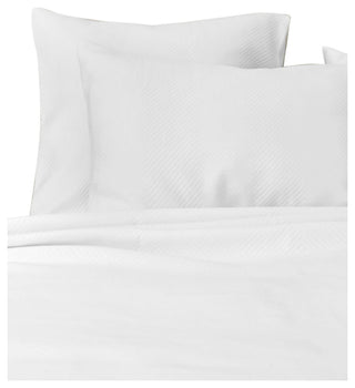 Coast Lattice Shams, White, Euro