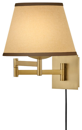 Hinkley Sonia Medium Task Light Sconce, Lacquered Brass