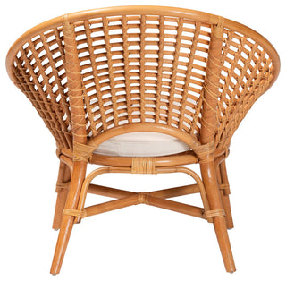 Abby Natural Rattan Accent Chair