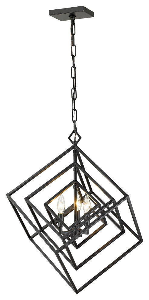 Zlite 457-3MB 3-Light Chandelier, Other